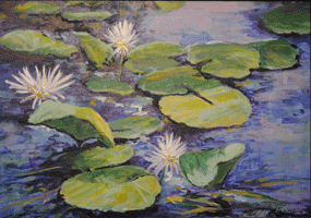 Hyacinths Painting